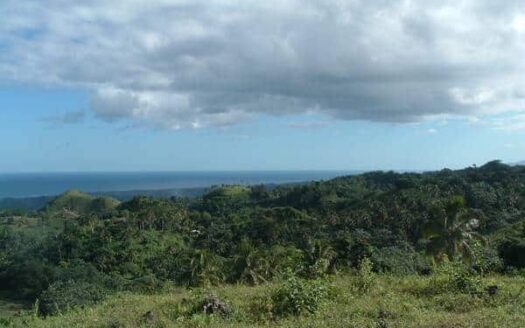 Hilltop Land with Wide Ocean Views
