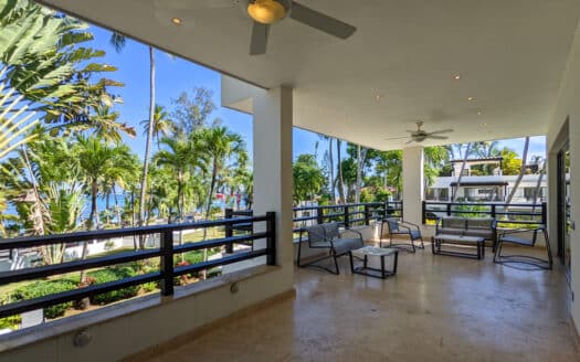 First-line 3-BR condo in beachfront apart-hotel