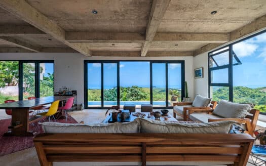 Villa with panoramic ocean views and infinity pool