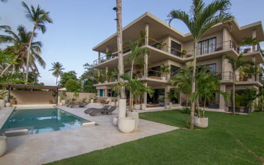 Extraordinary villa with a modern Caribbean style