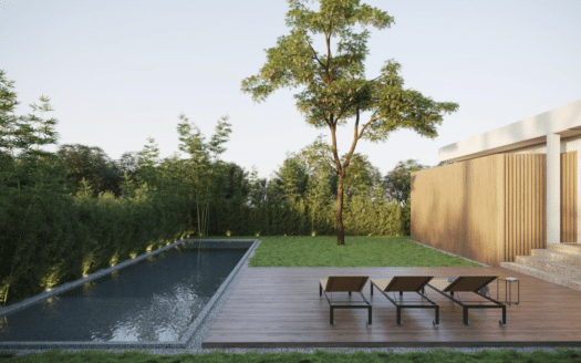 Impresionantes villas de 3 habitaciones en una comunidad frente a la playa