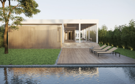 Impresionantes villas de 3 habitaciones en una comunidad frente a la playa