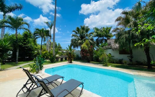 Tropical investment and retreat home