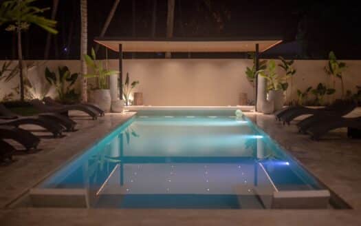 Extraordinary villa with a modern Caribbean style