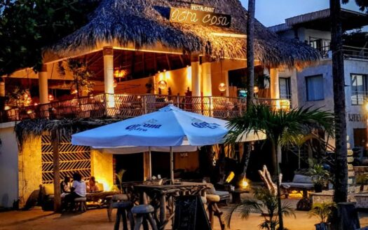 Hotel caribeño auténtico frente al océano