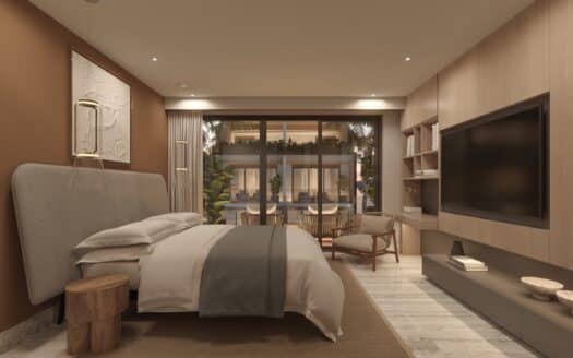 Casas adosadas en desarrollo de primera línea