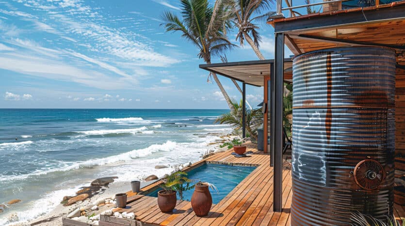 Villa con finestre panoramiche a tutta altezza e rinfrescante brezza oceanica nella Repubblica Dominicana